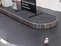 Flyer Checks-In Only A Can Of Beer, Gets It In 'Perfect Condition'