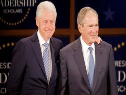How Bill Clinton And George W. Bush Got Over Their Politics And Became BFFs How Bill Clinton And George W. Bush Got Over Their Politics And Became BFFs