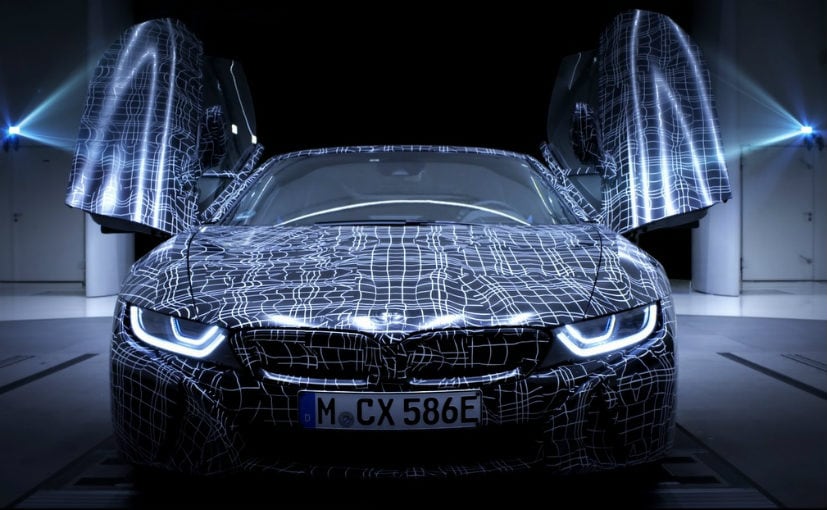 BMW i8 Roadster Officially Teased; To Be Launched In 2018