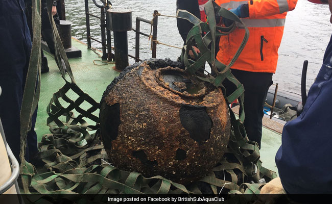 Divers Retrieve World War 2 'Bouncing Bombs' From Scottish Loch