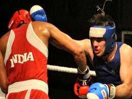 एशियाई युवा चैम्पियनशिप में जमकर मुक्के बरसा रहे भारतीय बॉक्सर, शानदार प्रदर्शन जारी... एशियाई युवा चैम्पियनशिप में जमकर मुक्के बरसा रहे भारतीय बॉक्सर, शानदार प्रदर्शन जारी...