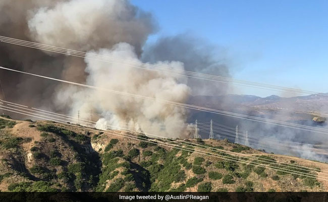 Wildfires Rage As California Sizzles In Heat Wave