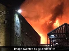 Massive Fire In London Market, Firefighters Say Now Under Control