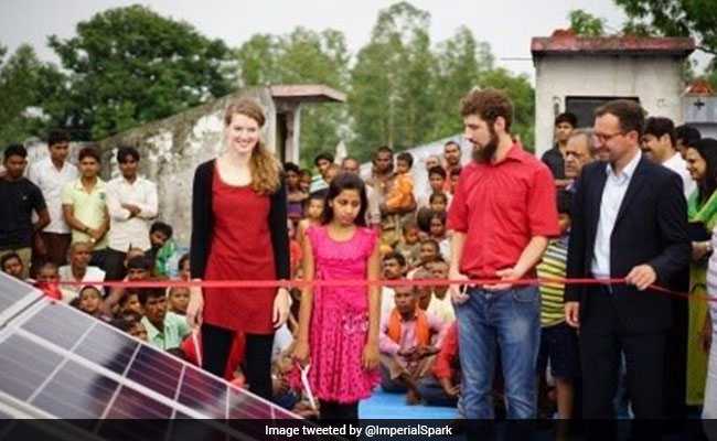 UK Student Clementine Chambon Uses Solar Power To Light Up Indian Village