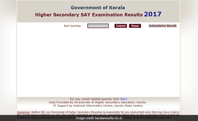 dhse kerala result