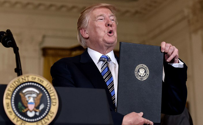 James Comey Sought Leverage Against Me With Dirty Dossier: US President Donald Trump