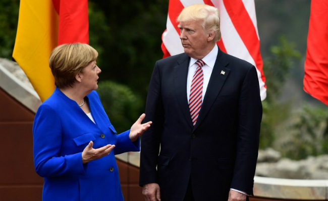 Donald Trump, Angela Merkel To Meet Ahead Of G20 Talks Donald Trump, Angela Merkel To Meet Ahead Of G20 Talks