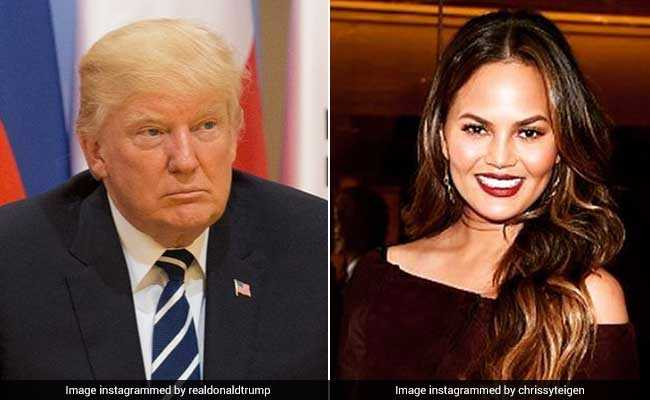 Donald Trump Blocks Model Chrissy Teigen. How Lucky, Echoes Twitter