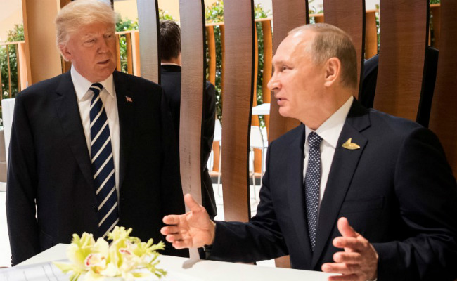Russian President Putin Says 'Trump Not My Bride, Nor Am I His Groom'