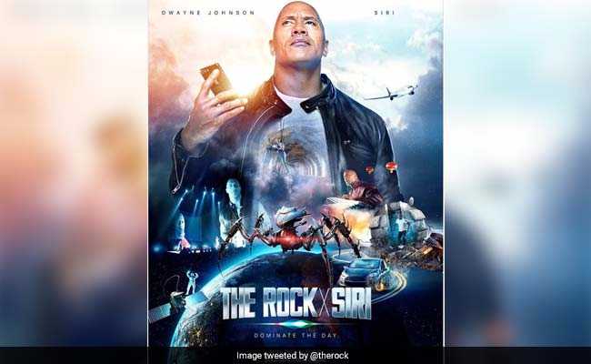 Dwayne Johnson Announces New Movie With Apple's Siri As Co-Star