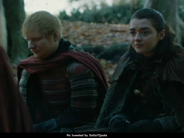 Game Of Thrones Fans Judge Ed Sheeran's Cameo. Their Verdict, As Seen On Twitter