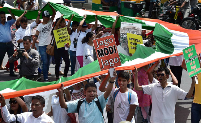 Protest For Separate Gorkhaland Reaches Delhi