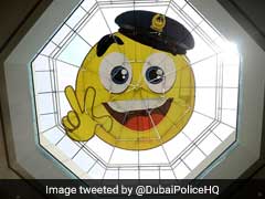 Dubai Police Install Giant Smiley Face On Station Roof In Bid To Promote 'Happy Vibes'