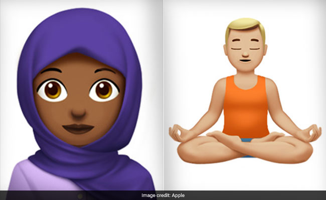 Woman In Hijab, Man Doing Yoga. New Emojis Have The Internet All Fired Up