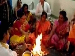 Prayers,  <i>Havan</i> By Doctors At Hyderabad Hospital Hit By Baby Deaths Prayers,  <i>Havan</i> By Doctors At Hyderabad Hospital Hit By Baby Deaths