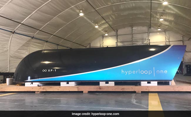 Futuristic Hyperloop Transport Vehicle Completes First Full System Test
