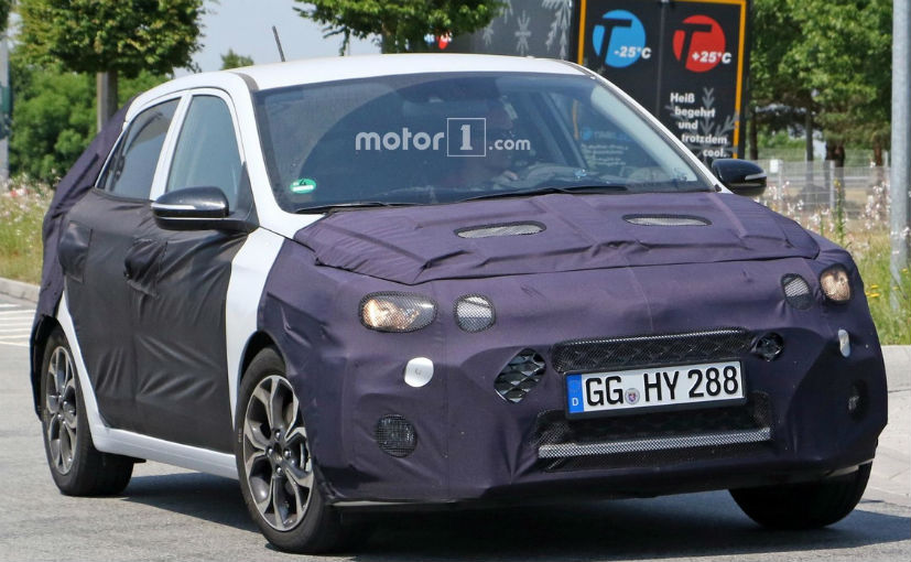 Hyundai i20 Facelift Spied Testing