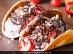 Say Hello to the Newest Food Trend in Delhi - Ice-Cream Tacos!