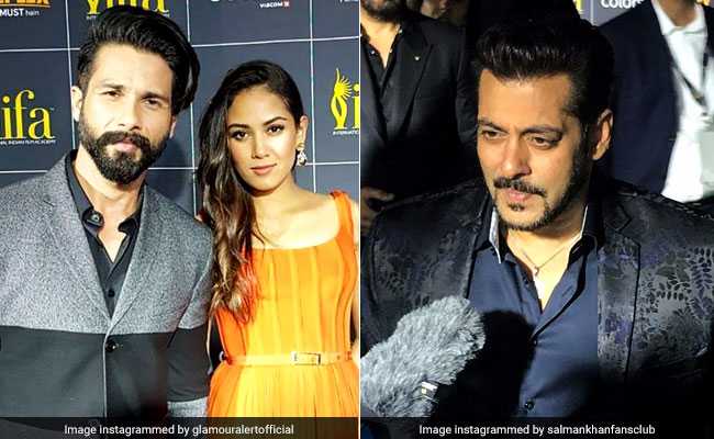 IIFA 2017: पत्नी के साथ शाहिद कपूर की ग्लैमरस एंट्री, सलमान खान सहित ये सेलेब्स भी पहुंचे