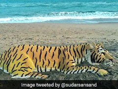 On International Tiger Day, Sudarsan Pattnaik's Sand Art Wins Social Media