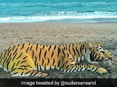 On International Tiger Day, Sudarsan Pattnaik's Sand Art Wins Social Media