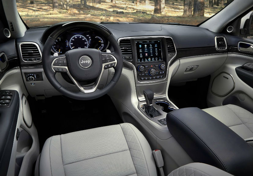 jeep grand cherokee dashboard