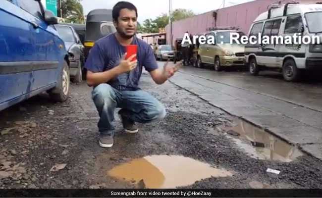 VJ Jose Covaco's Cheeky Take On Mumbai Potholes Has Twitter In Splits
