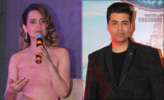 kangana ranaut karan johar