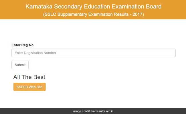 Karnataka SSLC supplementary result 2017 declared today: Check results here