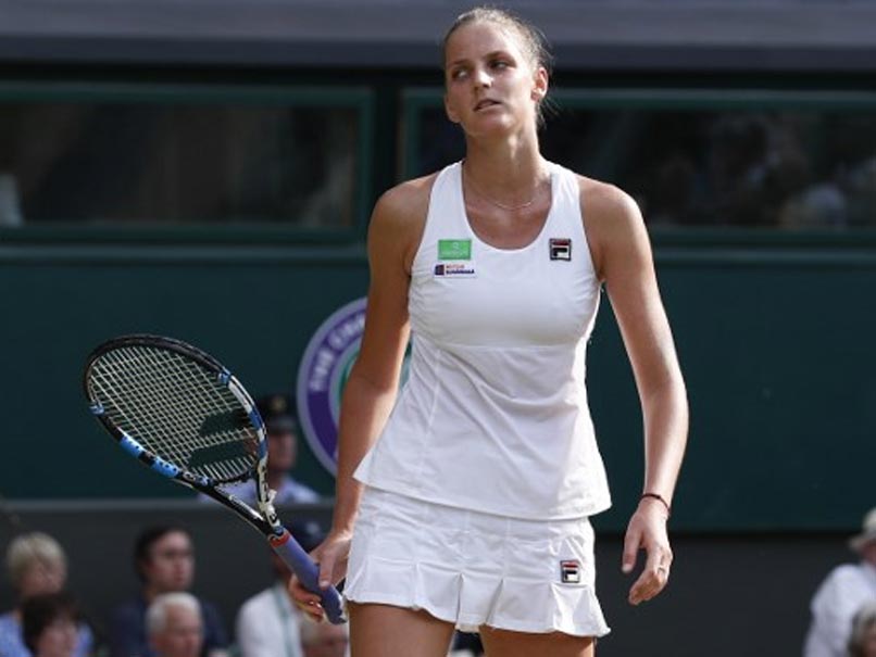 Wimbledon 2017: Title Favourite Karolina Pliskova Crashes Out