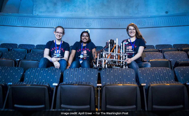 These Girls Have Built Robots Since They Were Toddlers; Now They're Competing On A World Stage