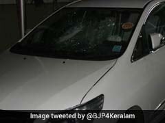 BJP Kerala Office Vandalised; House Of CPI-M Secretary's Son Attacked