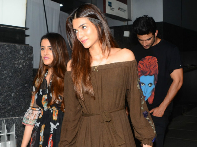 All About Sushant Singh Rajput's Date Night With Kriti Sanon. See Pics