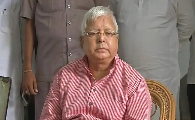 Rs 502 Crore Scam In Bhagalpur, Lalu Yadav Points Finger At BJP Leaders