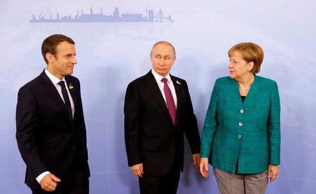 Angela Merkel, Emmanuel Macron, Vladimir Putin Agree On Importance Of Ceasefire In Eastern Ukraine