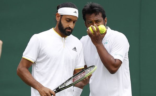विंबलडन: पुरुष डबल्‍स वर्ग में लिएंडर पेस-शम्सदीन की जोड़ी मुकाबले से बाहर