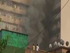 Huge Fire At Delhi's Lok Nayak Bhawan, 26 Fire Engines Sent In