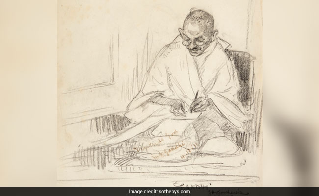 India's 'Vaccine Billionaire' Buys Rare Portrait Of Mahatma Gandhi For 27 Lakh