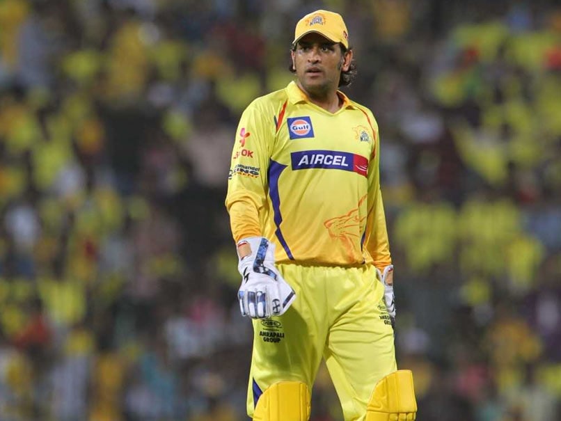 dhoni yellow jersey