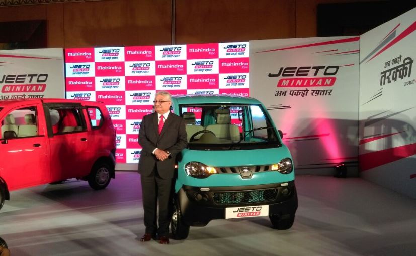 Mahindra Jeeto Minivan Launched Priced At Rs. 3.45 Lakh In India