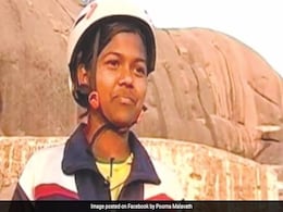 Telangana Girl Malavath Poorna Scales Europe's Highest Mountain Peak Telangana Girl Malavath Poorna Scales Europe's Highest Mountain Peak