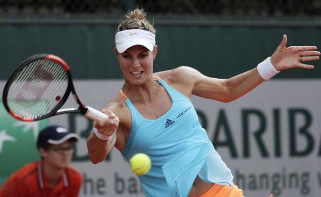 साढ़े चार माह की प्रेग्‍नेंसी के बावजूद विंबलडन में खेलीं मैंडी मिनेला, पति के साथ शेयर किया यह खास फोटो...