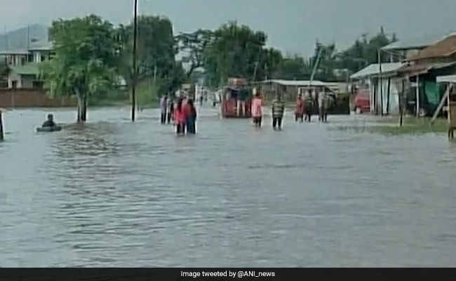 Torrential Rain Triggers Flash Flood In Manipur