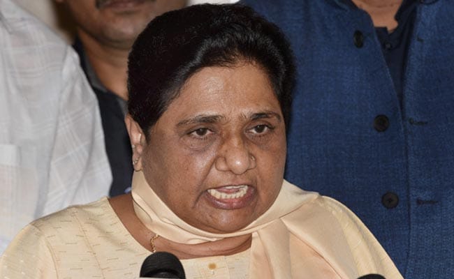 UP Not Benefitting From Same Party Rule At Centre, State: Mayawati
