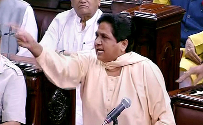 A Day Later, Mayawati's Resignation From Rajya Sabha Still Not Accepted