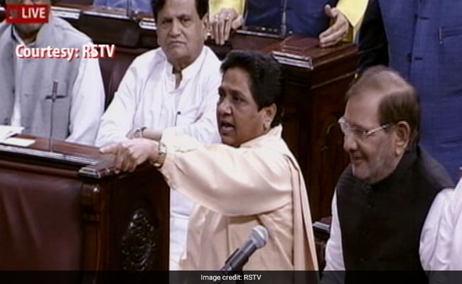 Mayawati Quits Parliament Hours After Angry Walkout From Rajya Sabha