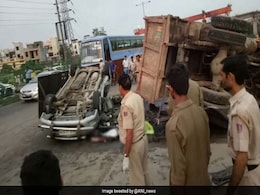 Man Who Crashed Dumper Into Car Didn't Know Driving: Police Man Who Crashed Dumper Into Car Didn't Know Driving: Police