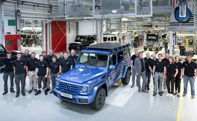 Mercedes-Benz Rolls Out The 300,000th Unit Of The G-Class SUV