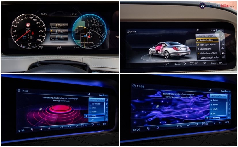 mercedes benz s class facelift infotainment system