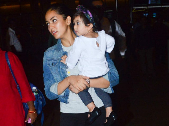Baby Misha Flies Home With Shahid Kapoor And Mira, Just In Time For First Birthday